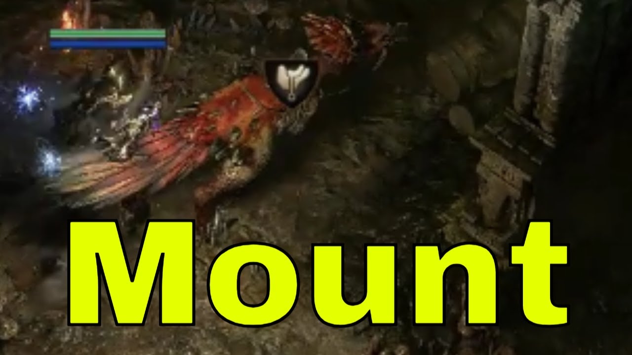How to Summon Rhoa Mount in  POE 2