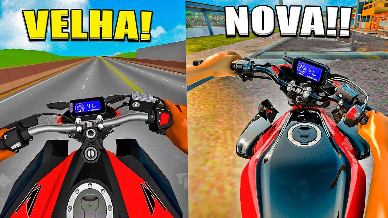 ACHEI A NOVA VERSÃO do MOTO WHEELIE 3D!! 😱 (É MELHOR que o ORIGINAL?)