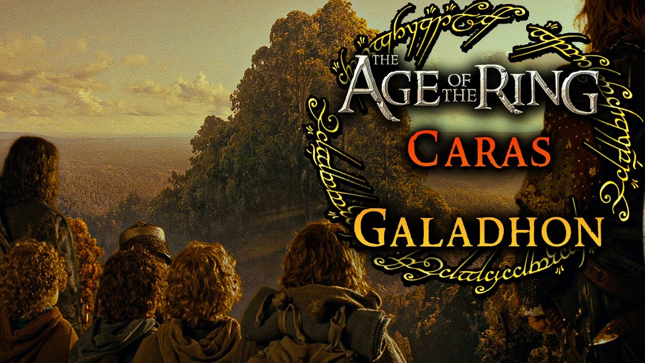 Lord of the Rings: The Fellowship Enters Lothlórien - Caras Galadhon l BFME2 AOTR Mod (4K UHD)