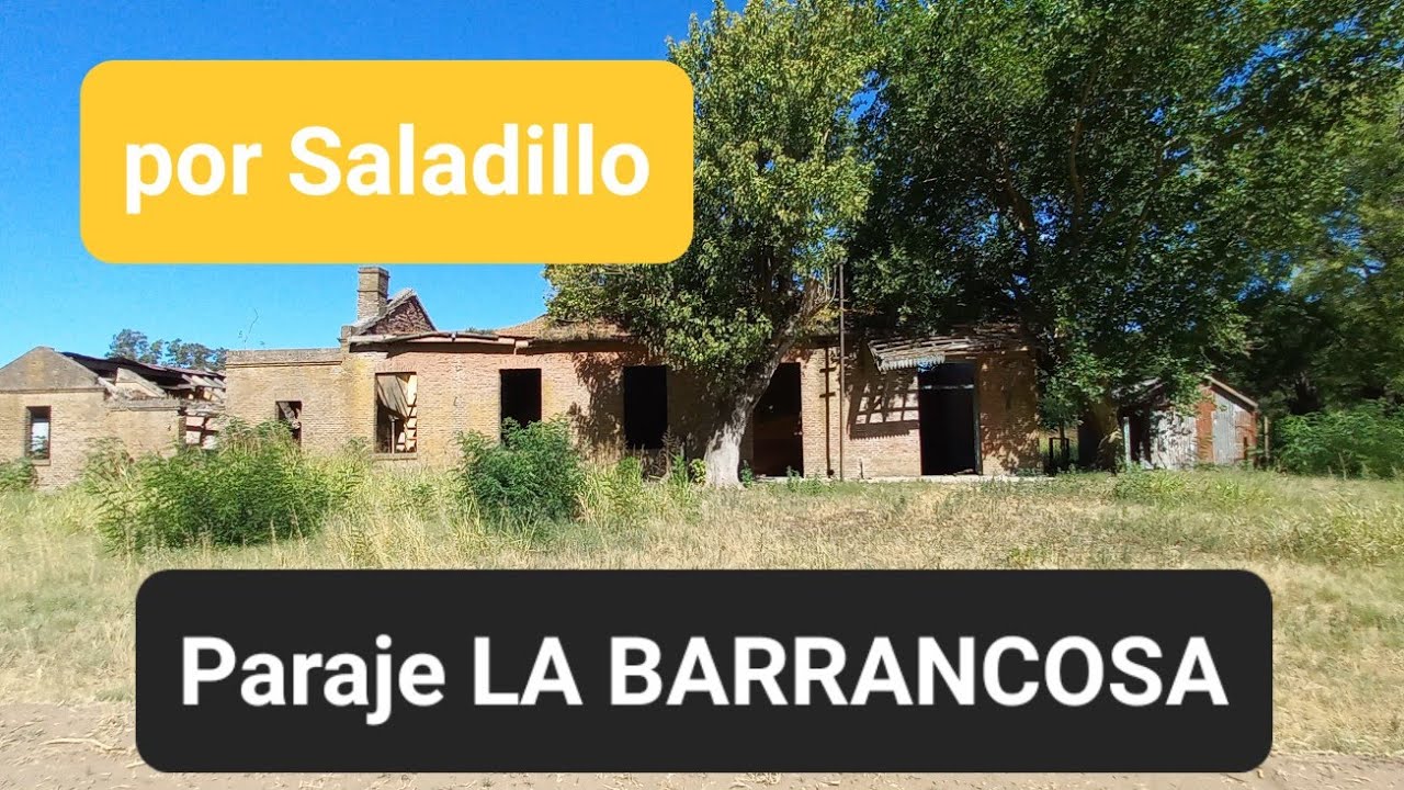 LA BARRANCOSA paraje rural en Saladillo