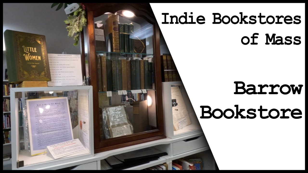 Barrow Bookstore in Concord, MA - Exploring Independent Bookstores