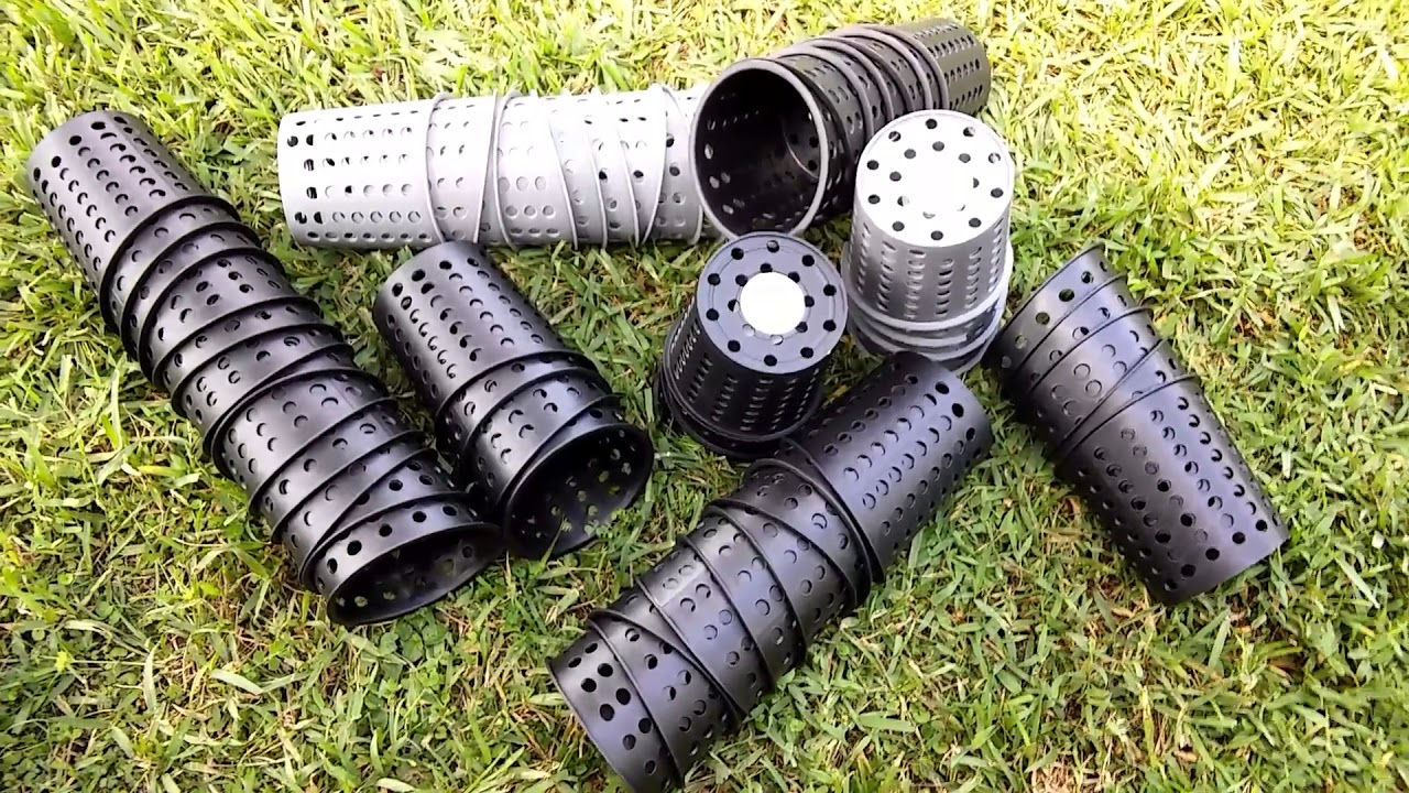 Economical Plastic Orchid Pots ● Baskets