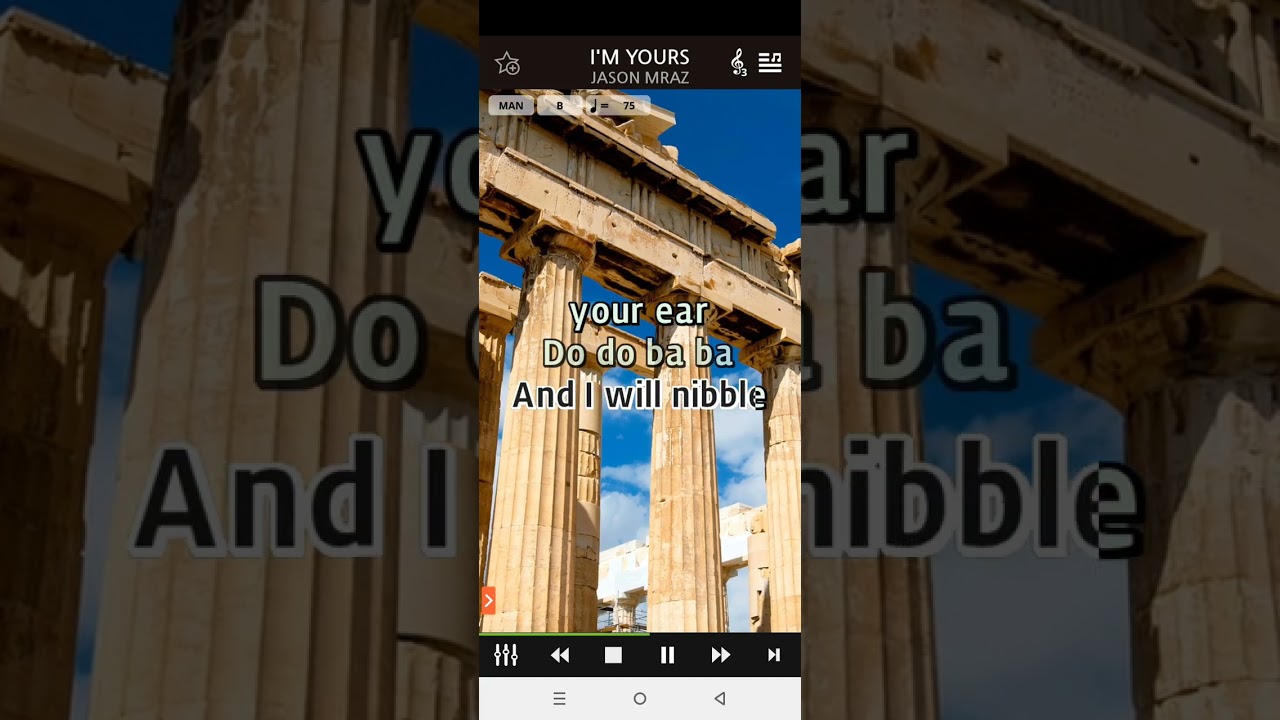 IM YOURS BY JASON MRAZ KARAOKE MIDIFUN 6705 HDD KARAOKE PLAYER 