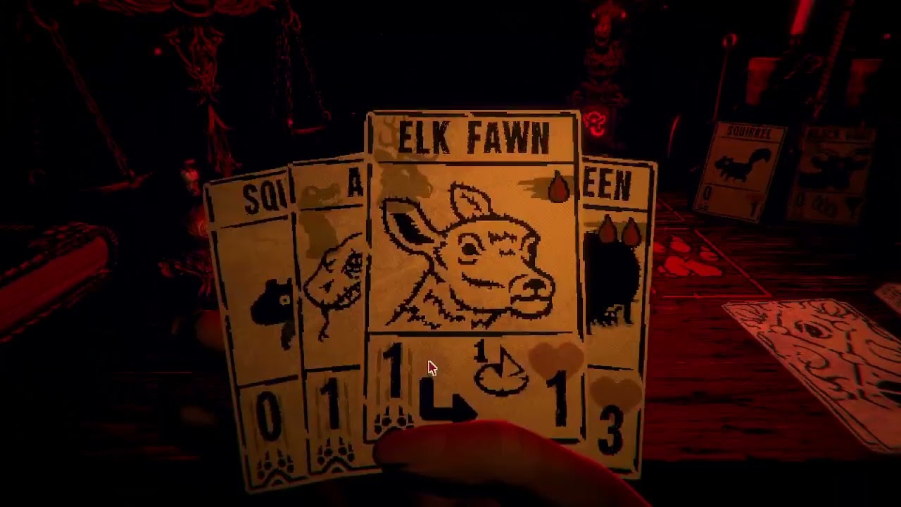 There's an ant deck, and it has a skunk (Inscryption)