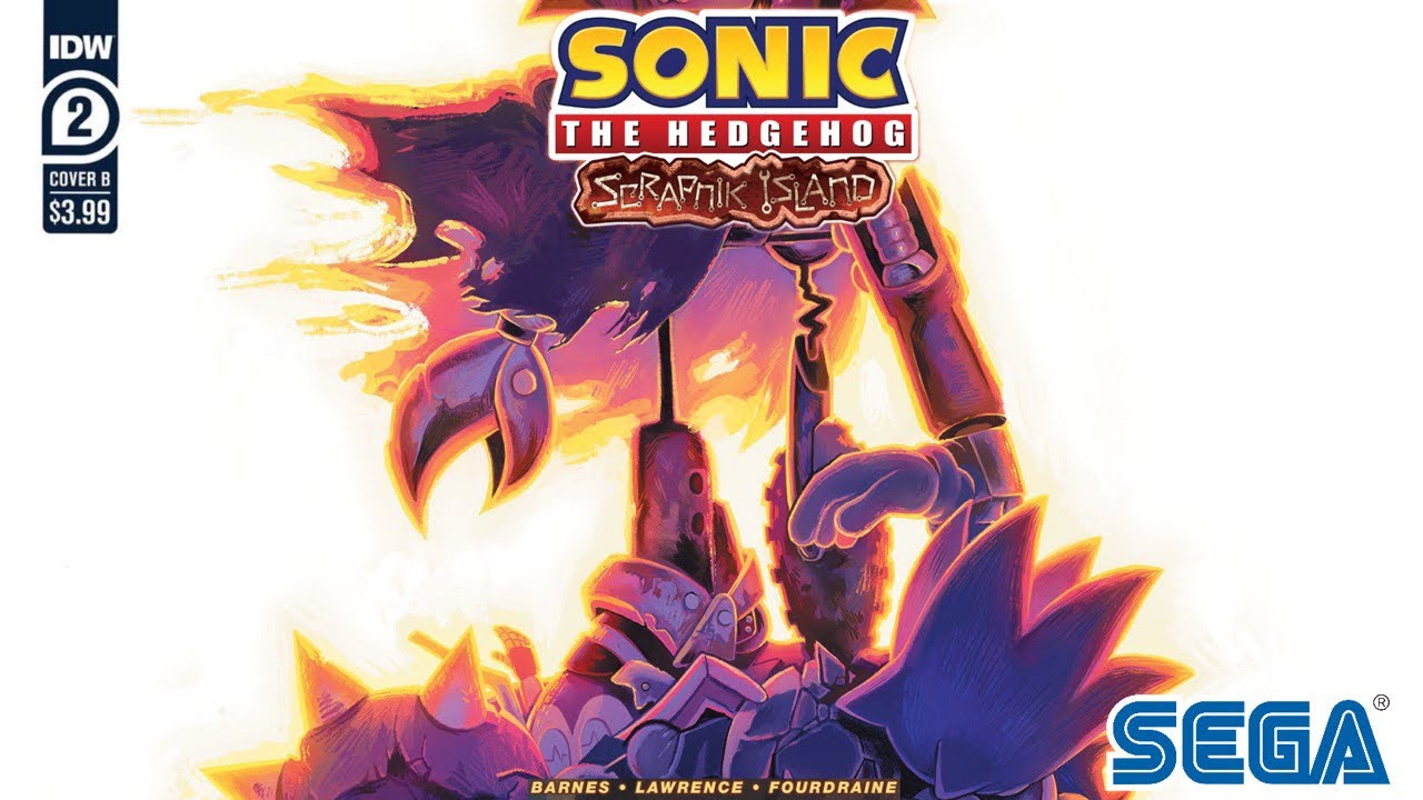 IDW Sonic Scrapnik Island Issue #2