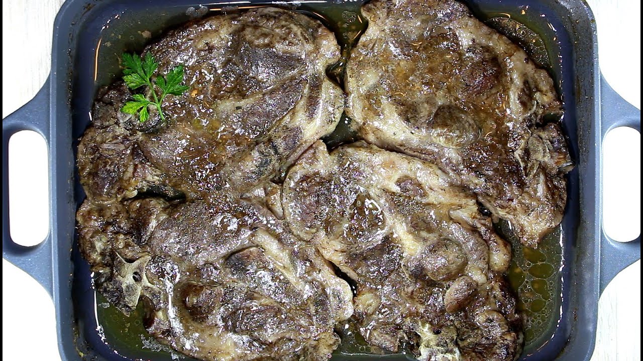 Marinierte Nackensteaks vom Schwein