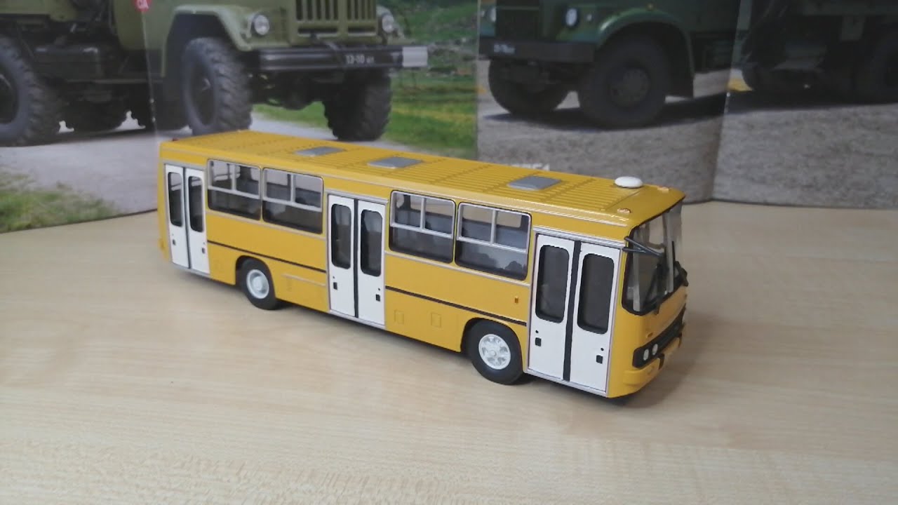 Обзор модели Икарус 260.06, масштаб 1:43, 