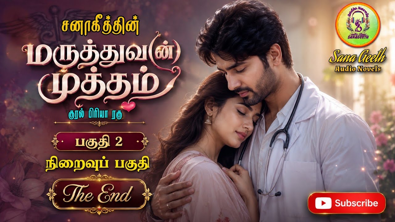 Sanageeth Maruththuva Muththam End Part|tamil audio novels|romantic novels audiobooks|Rj Priya Raghu