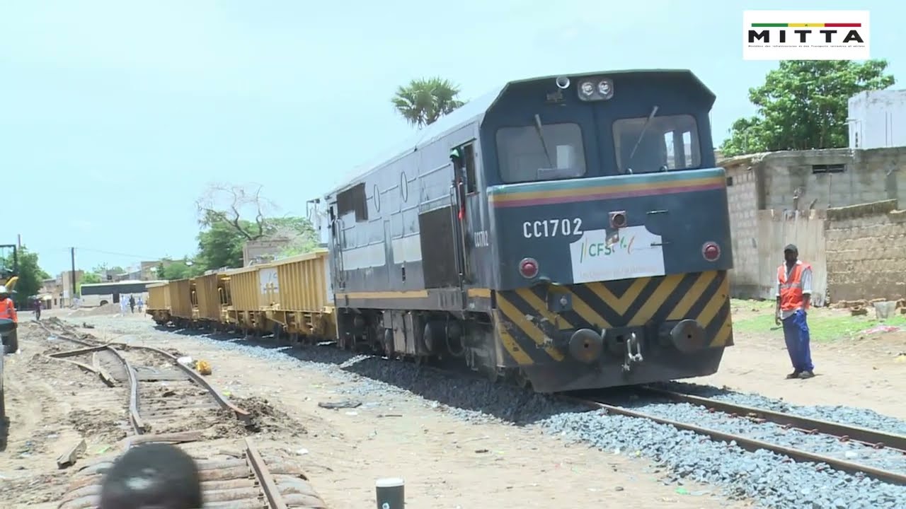 Le Ministre des Infrastructures Annonce la Continuité du Service Ferroviaire entre Touba et Mbacké