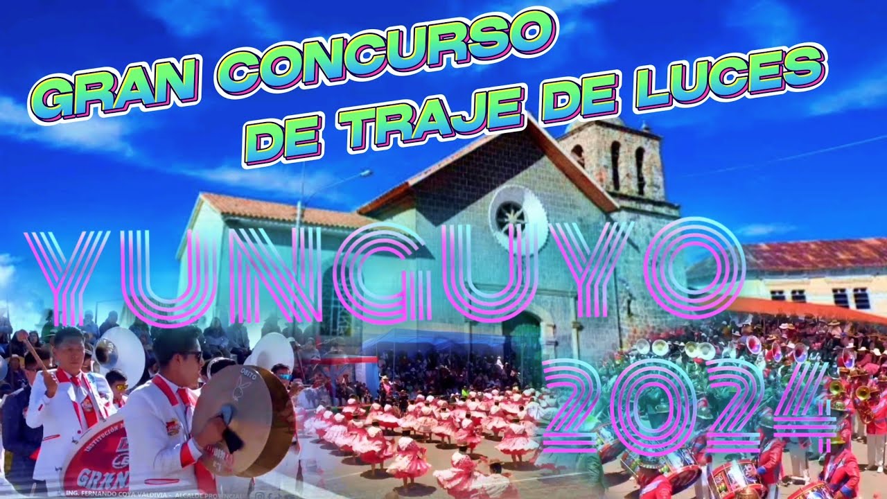 GRAN CONCURSO DE  TRAJE DE LUCES  EN HONOR A SAN FRANCISCO DE BORJA TATA PANACHO  YUNGUYO 2024