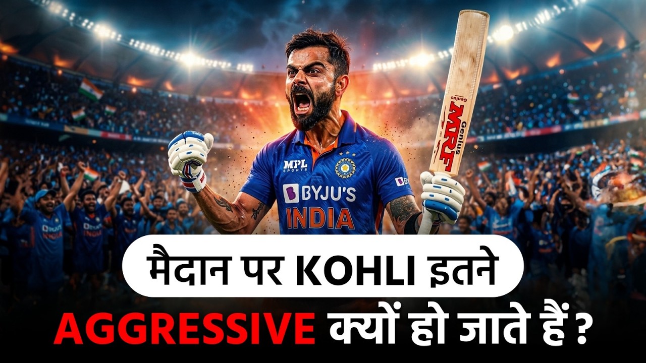 मैदान पर Kohli इतने Aggressive क्यों हो जाते हैं? | Dr Vivek Bindra