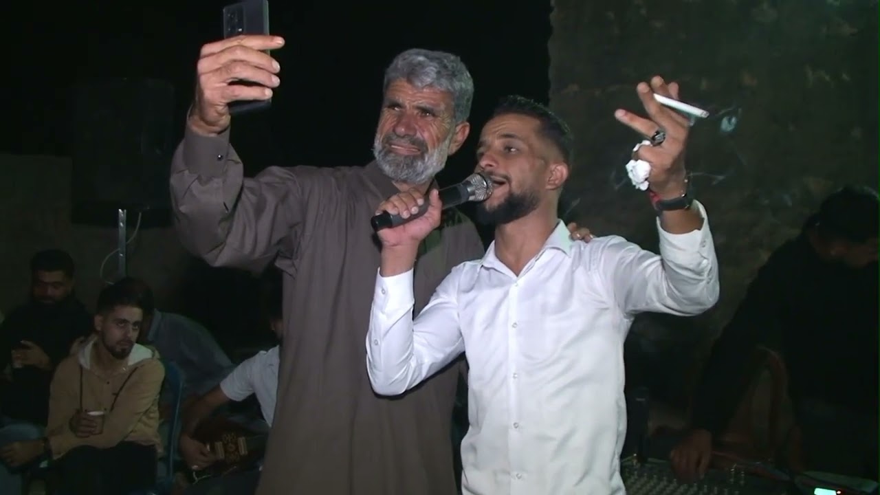 افراح عشيرة الخراج زفاف العريس رشيد احيا لكم هذا الحفل الفنان مصطفى الاسمر والفنان منير ابو شعيله2