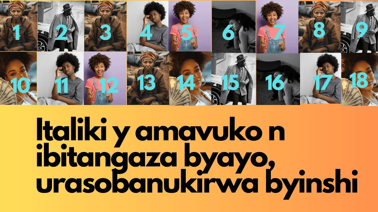 Italiki y amavuko n ibitangaza byayo,  urasobanukirwa byinshi