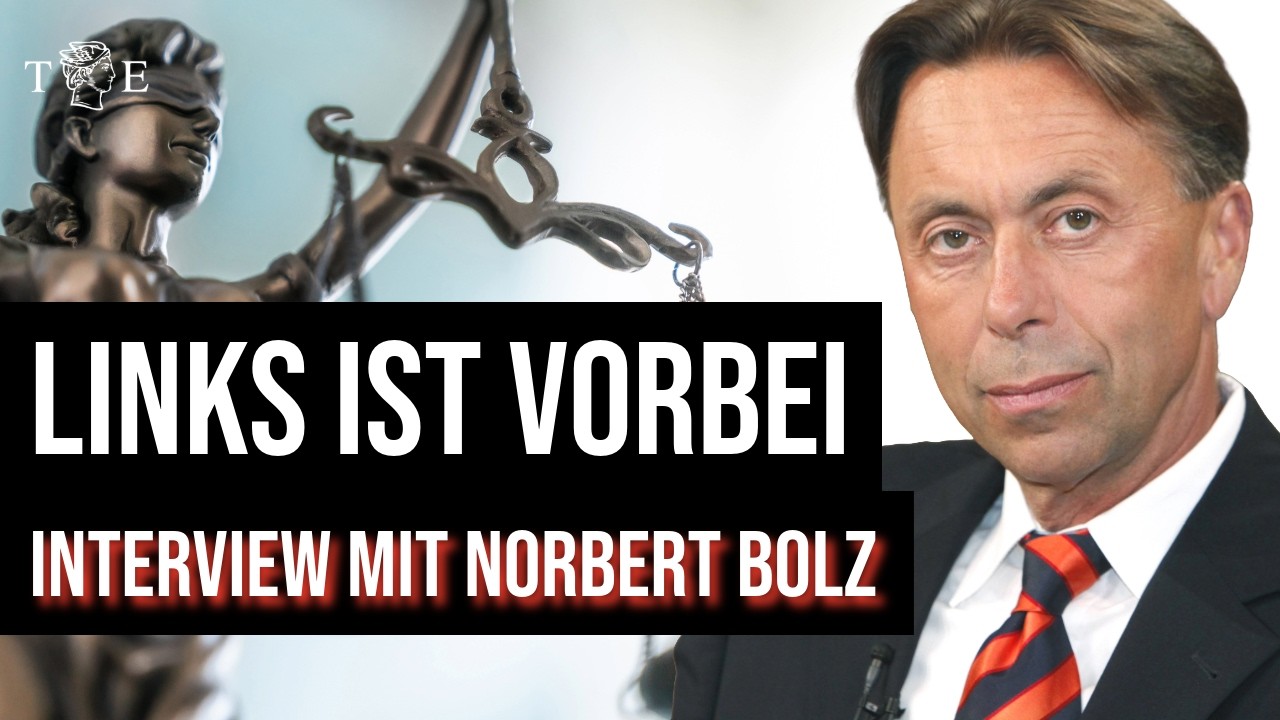 Links ist vorbei  | Norbert Bolz im gro&szlig;en Interview