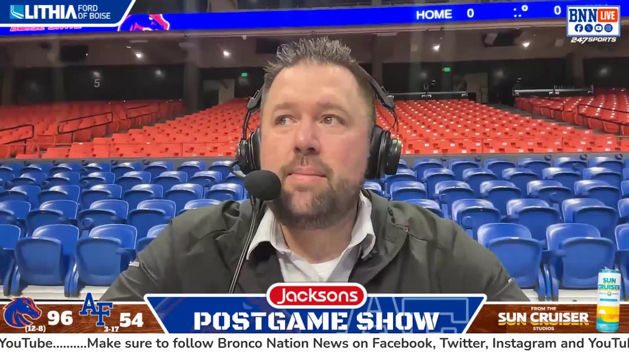 Jacksons Postgame Show: Boise State dominates Air Force in 96-54 blowout win