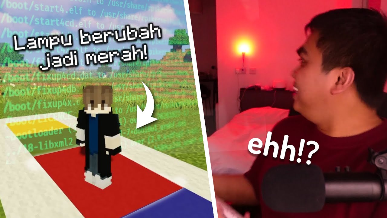 Aku Ngehack Lampu dari Jauh Pakai Minecraft!