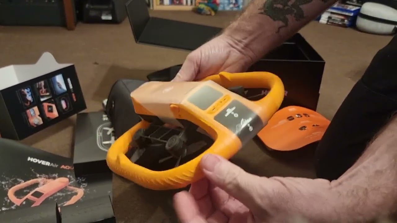 HoverAir Aqua unboxing UK!