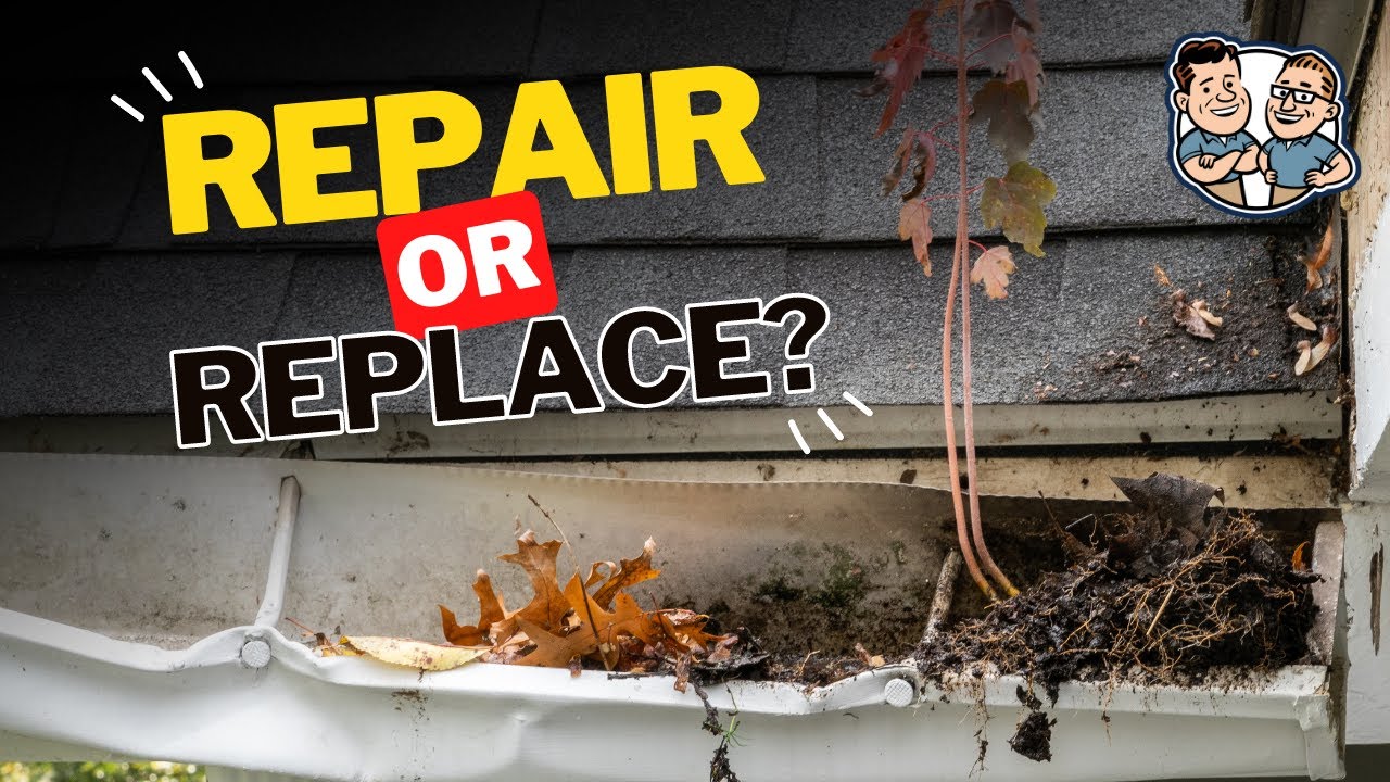 Should My Old Gutters Be Repaired or Replaced?