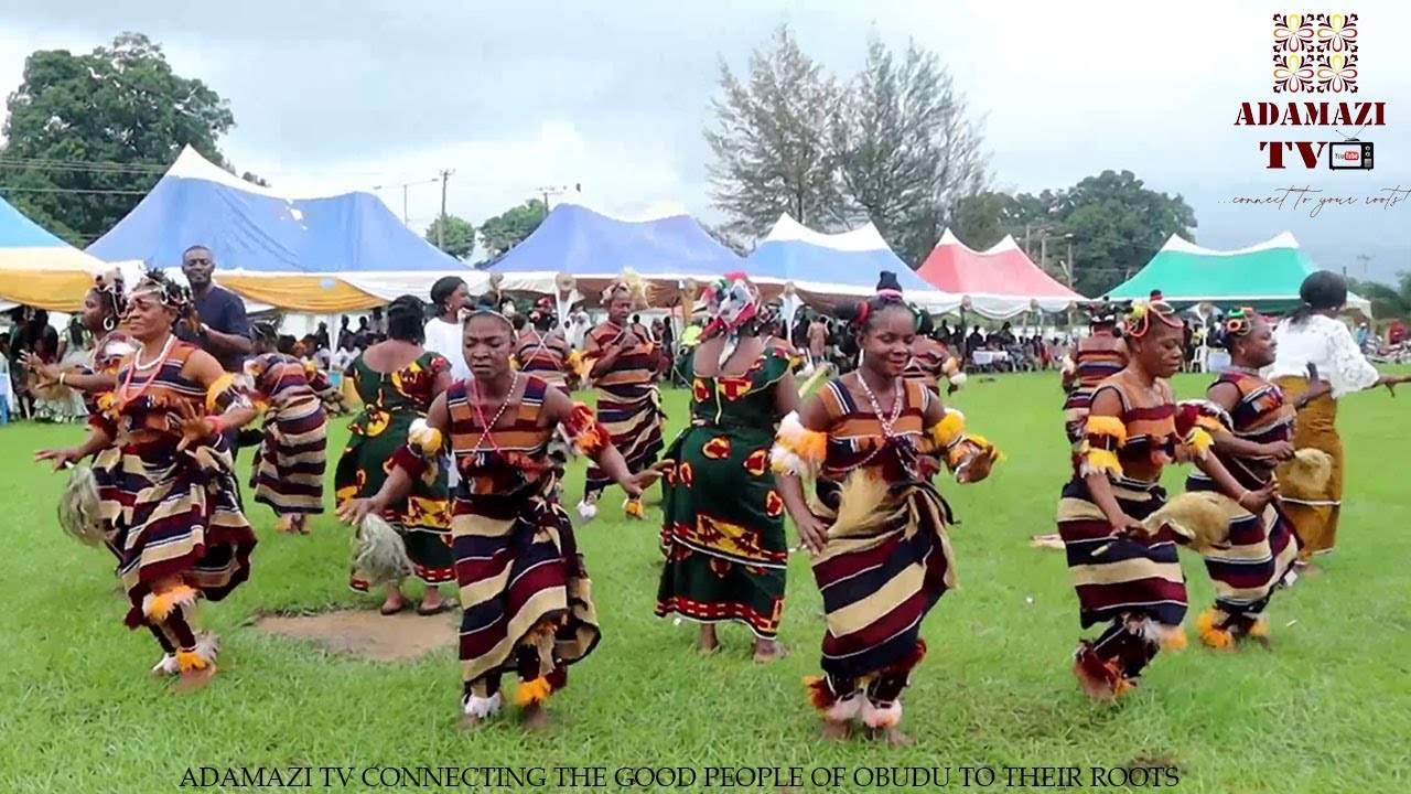 BEAUTIFUL OBUDU 2022 CULTURAL DANCE 2 - SOMEWHERE IN AFRICA WITH ADAMAZI TV