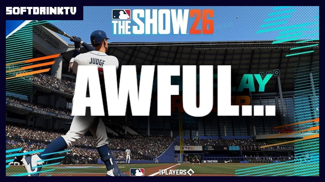 MLB The Show 26's Gameplay Trailer is Awful...
