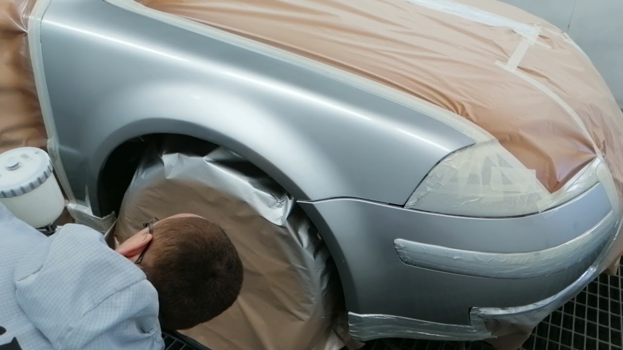 Farbanje auta lakiranje drugi deo(car painting)
