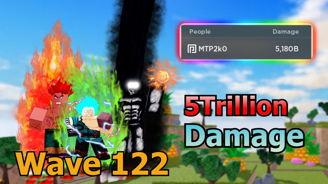 (Wave 122) 5 TRILLION DAMAGE Farm, Highest Dmg Ever Reached In All Star Tower Defense