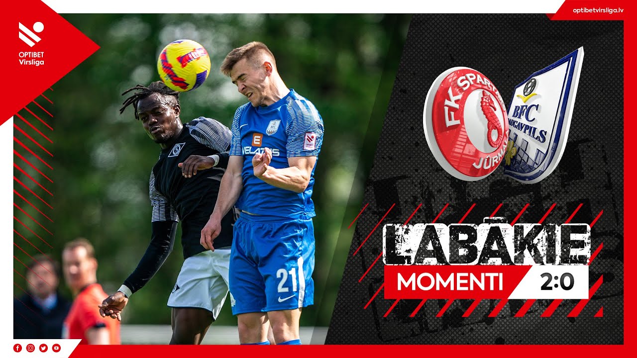 15. kārta: FK Spartaks 2:0 BFC Daugavpils (Labākie momenti)