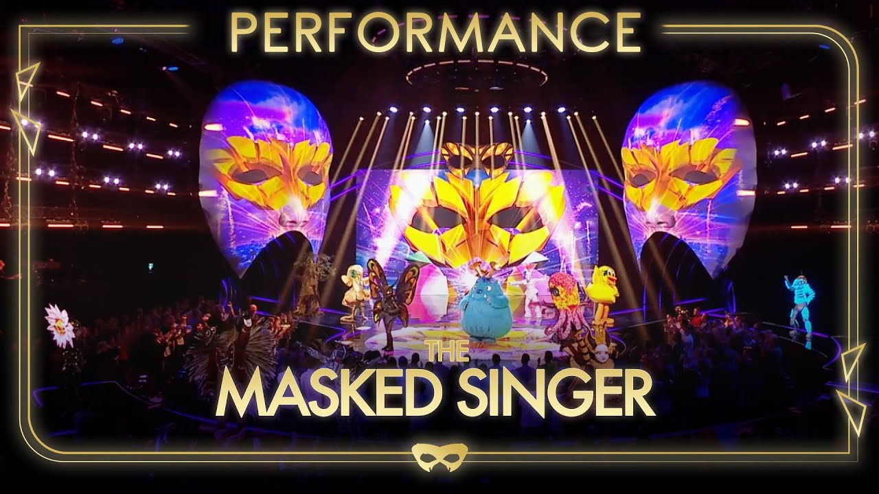 The Masked Singers perform 'The Greatest Show' | Season 1 Final! | The Masked Singer UK