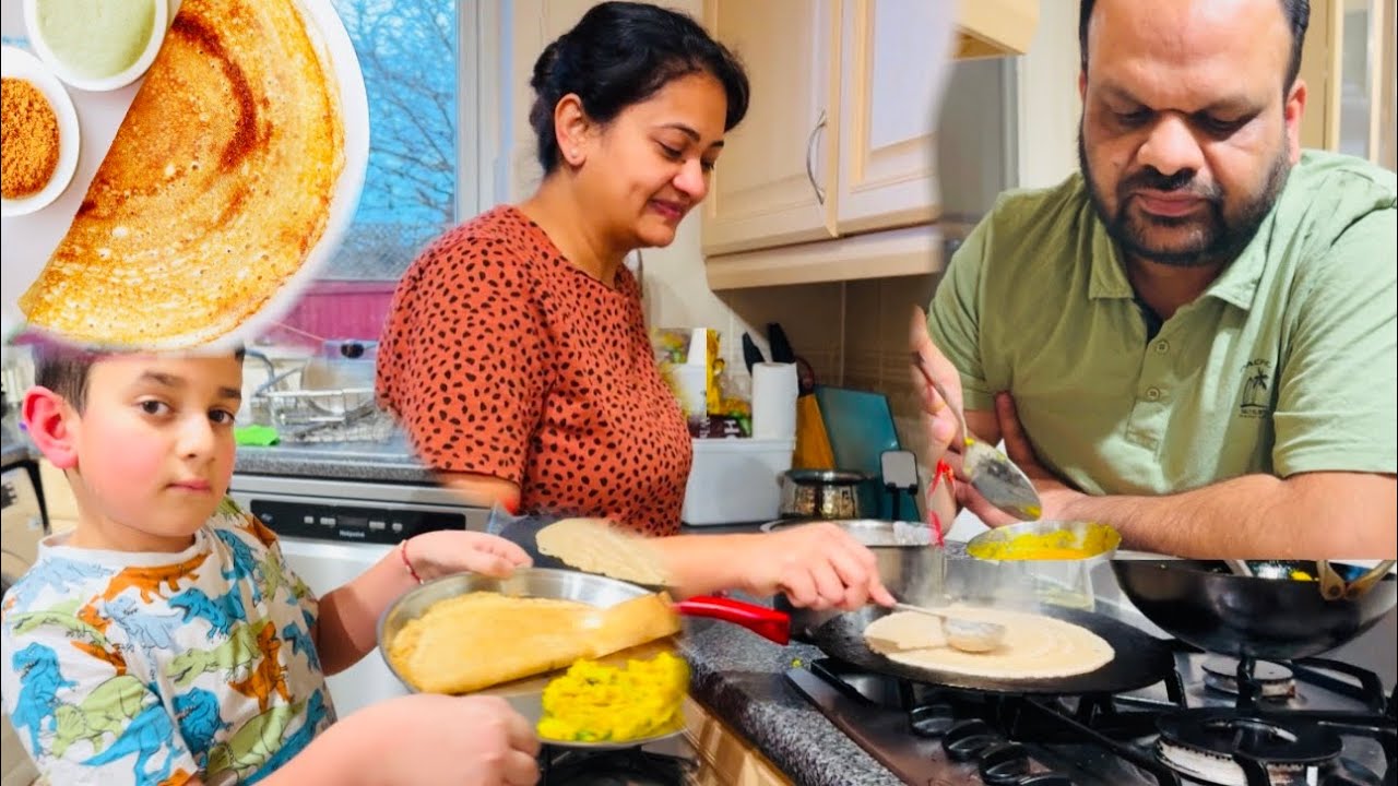 Ekdam different style me banaya oats ka instant masala dosa jo aab sab ka maan pasand bangaya he !