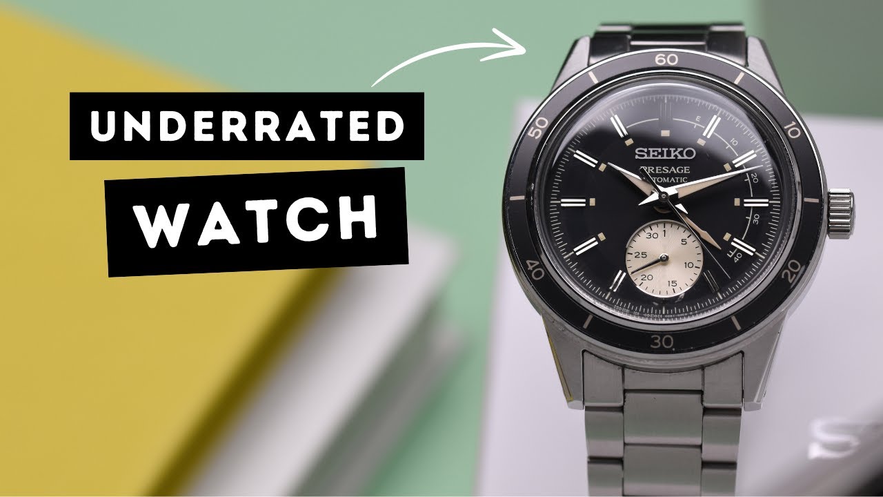 Стильные и элегантные часы Seiko: обзор Presage Style 60-х SSA449