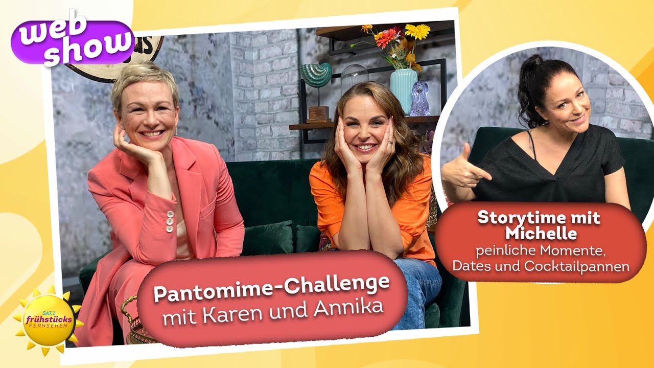 Unsere Webshow: S&auml;ngerin Michelle plaudert aus dem N&auml;hk&auml;stchen | SAT.1 Fr&uuml;hst&uuml;cksfernsehen