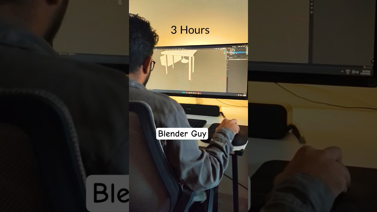 Are you Blender Guy or Houdini Guy? #blender3d #houdinifx #blender #vfx #shorts