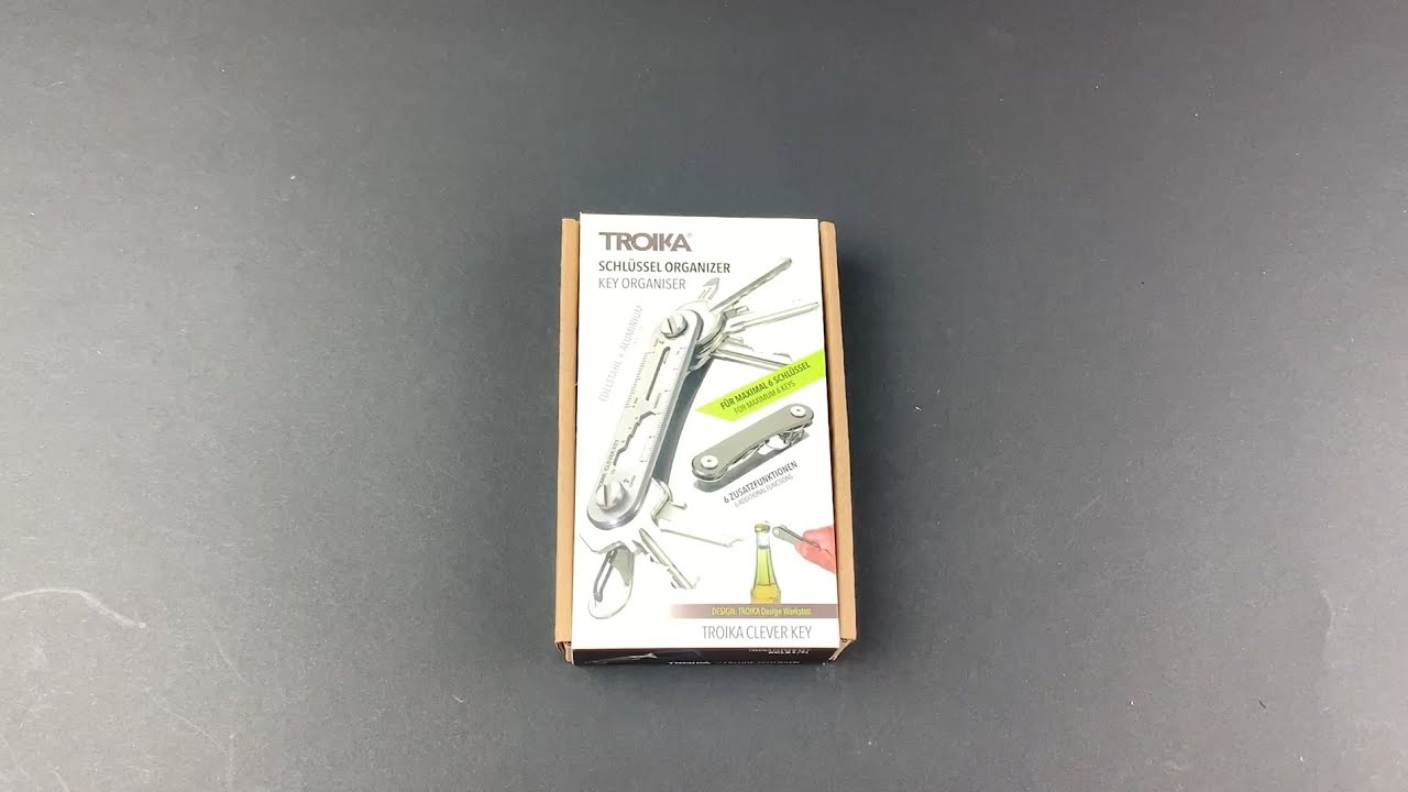 Брелок с ключами Troika Clever Key Troika KCL81/TI