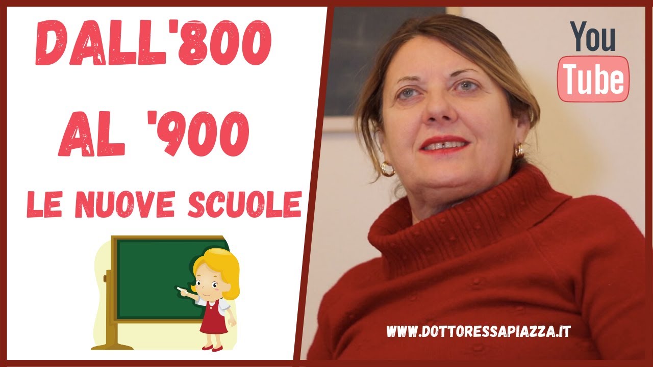 Concorso Docenti 2020 | Dall'800 al '900 Le Scuole Nuove
