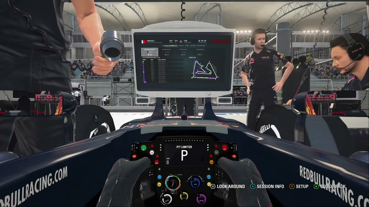 F1 2016 pt.5 bahrain r...also steering assist is horrendous
