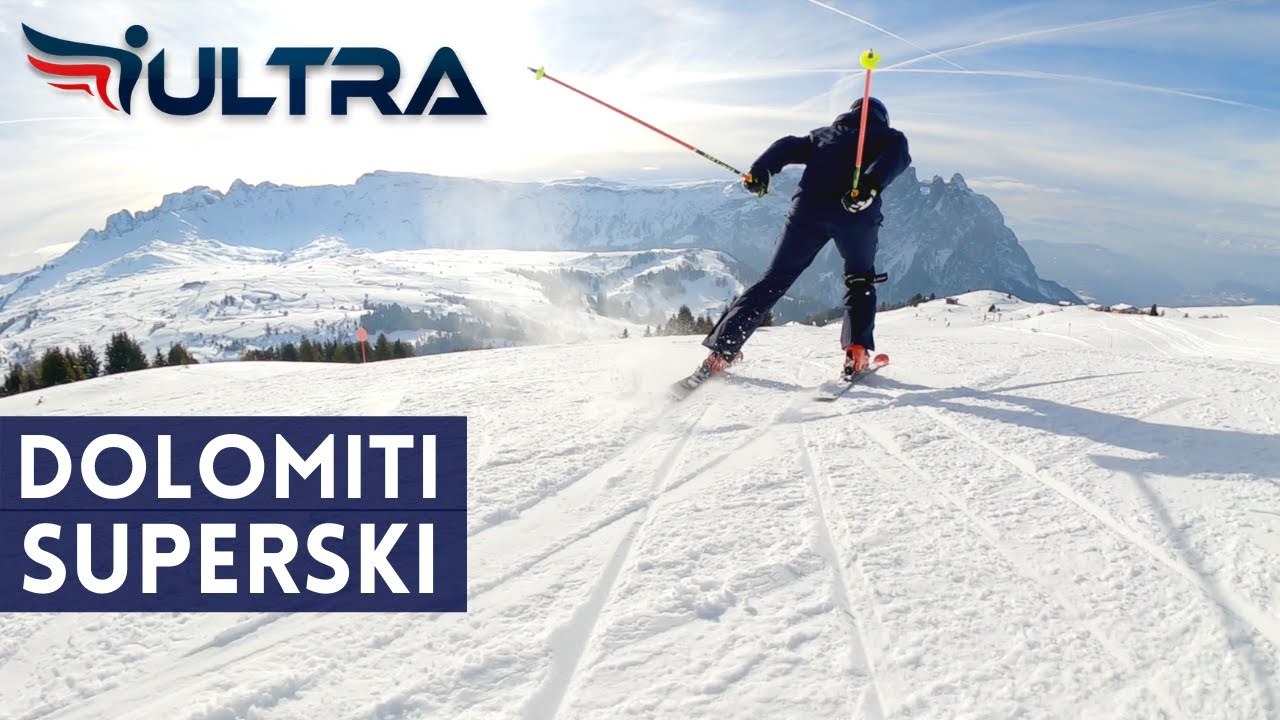 DOLOMITI SUPERSKI TOUR Ep. 1- La Bullaccia, Alpe di Siusi - Sci alpino con Peter Fill - ICARUS ULTRA