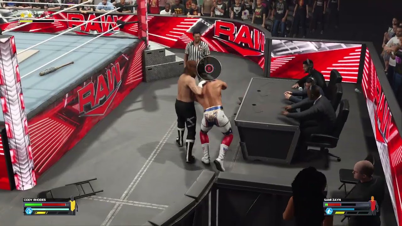 WWE 2K24 Сами Зейн против Коди Роудса