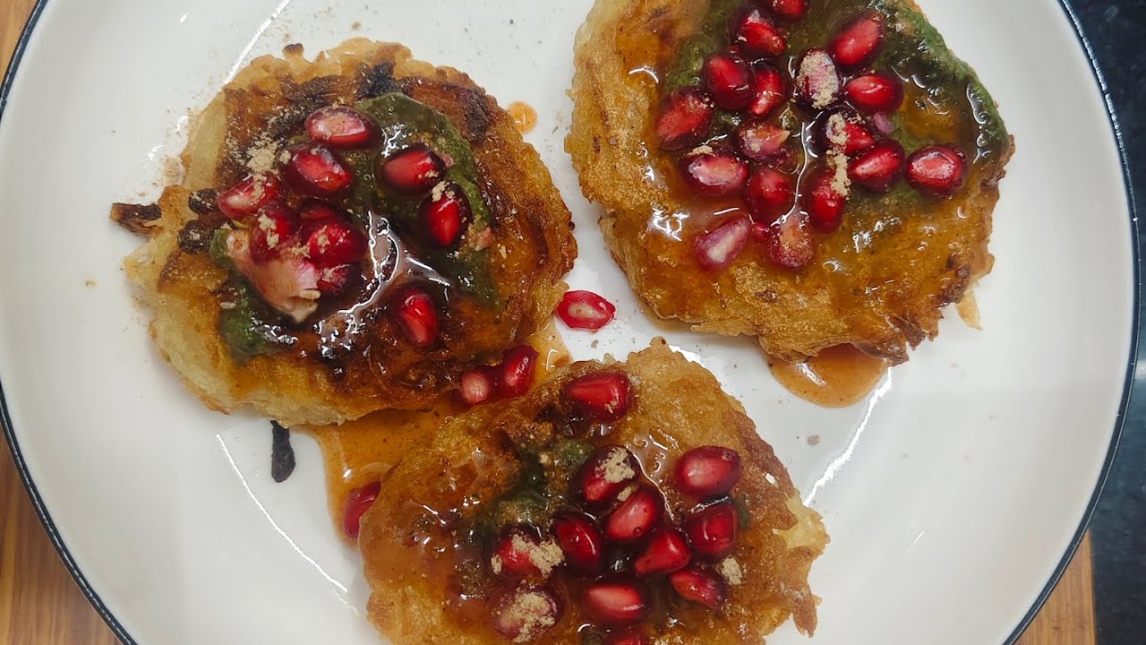 “Unique Aloo Tikki Chaat Recipe | Street Style Chaat at Home”“