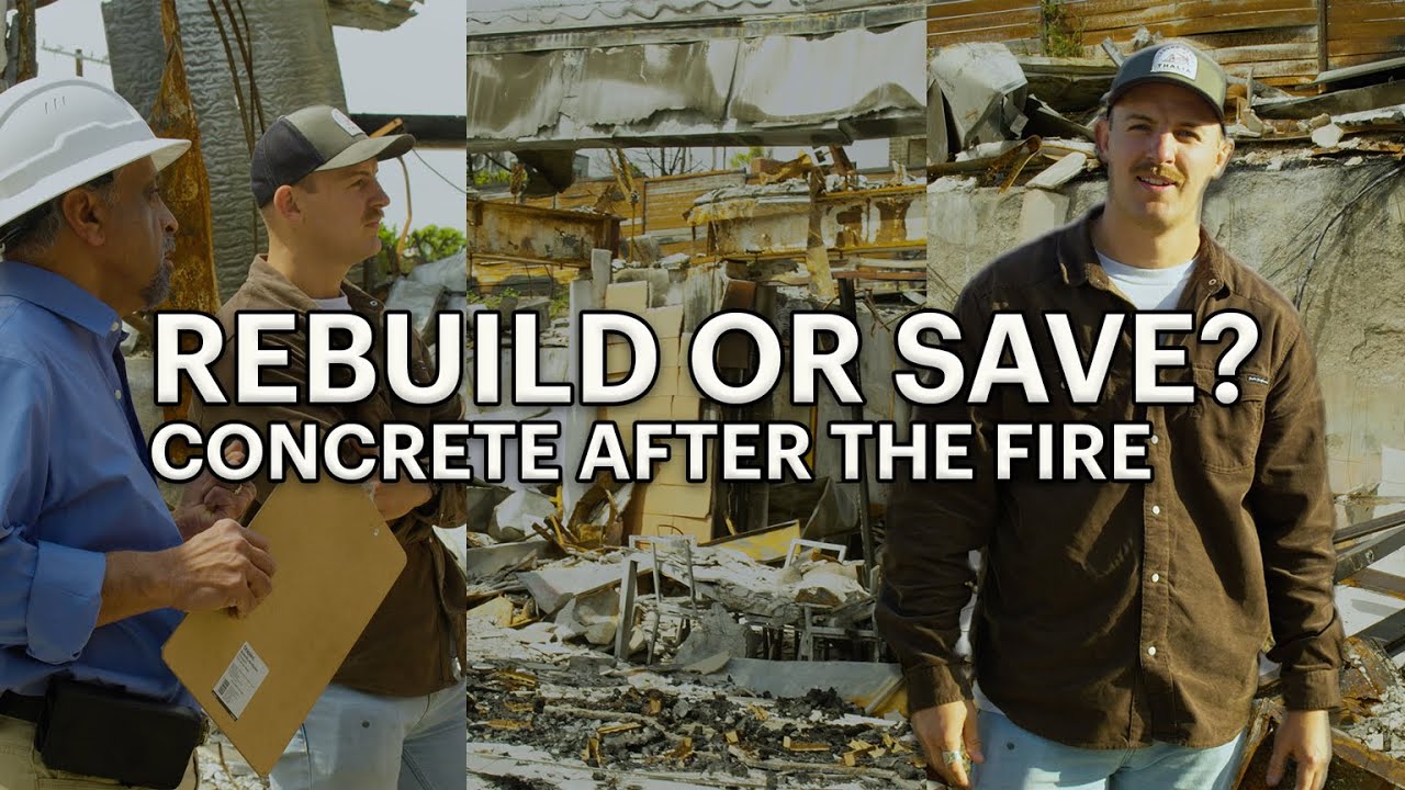 After the Fire: Can These Concrete Structures Be Saved?