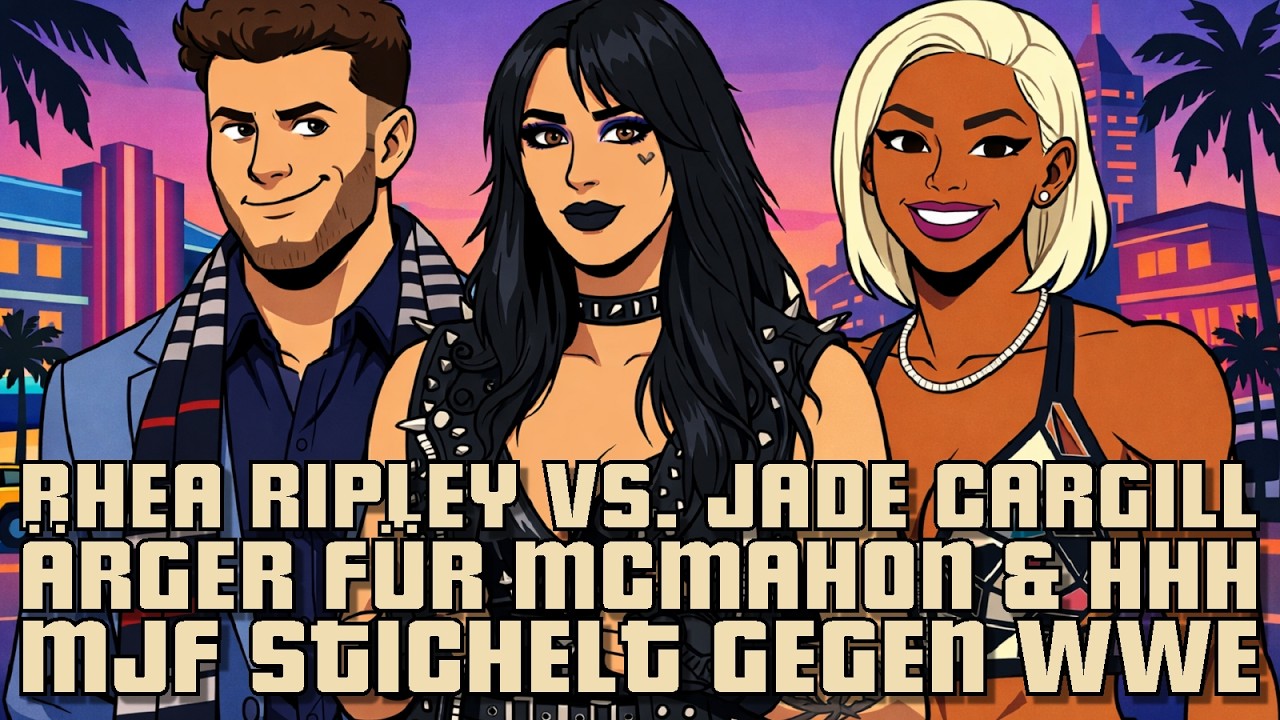Rhea Ripley und Jade Cargill streiten, Ärger für Vince McMahon und Triple H, MJF stichelt gegen WWE