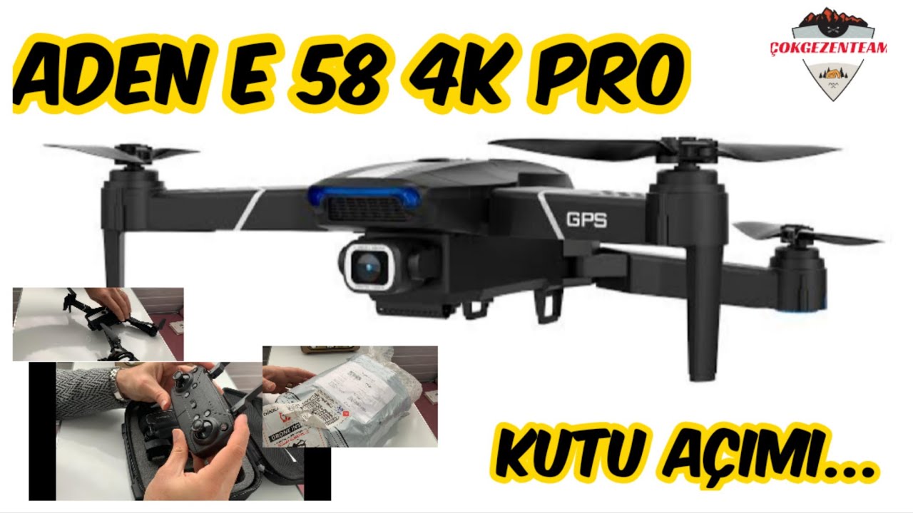 ADEN E58 4K PRO. KUTU A&Ccedil;ILIM, İ&Ccedil;İNDE NE GELİYOR? FİYAT? NASIL ALDIK? FİYAT/PERFORMANS (ALTYAZILI)