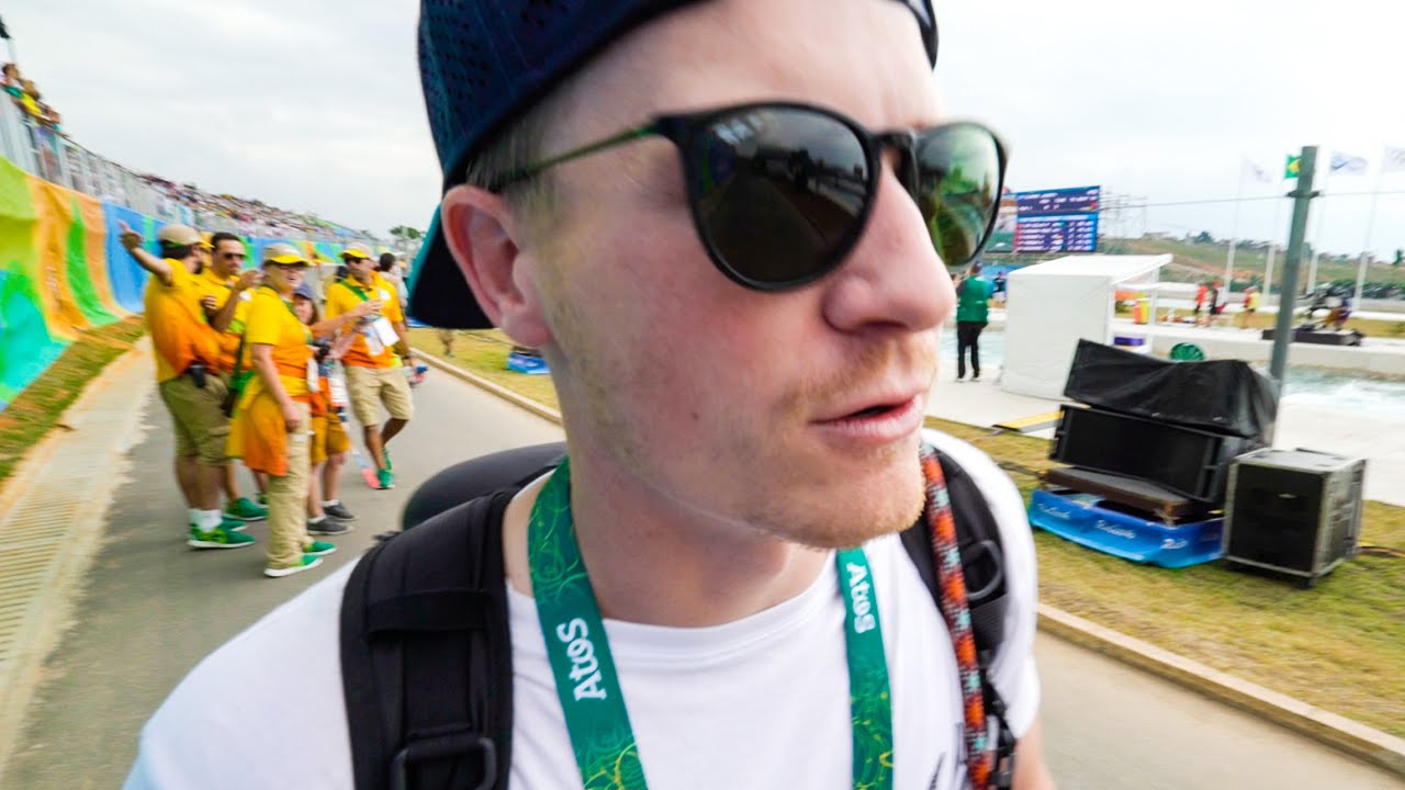 WE GOT PAST OLYMPIC SECURITY