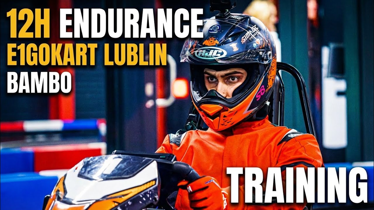 E1GOKART  Lublin Bambo#3 Trening Piątek #karting #kart #gokart