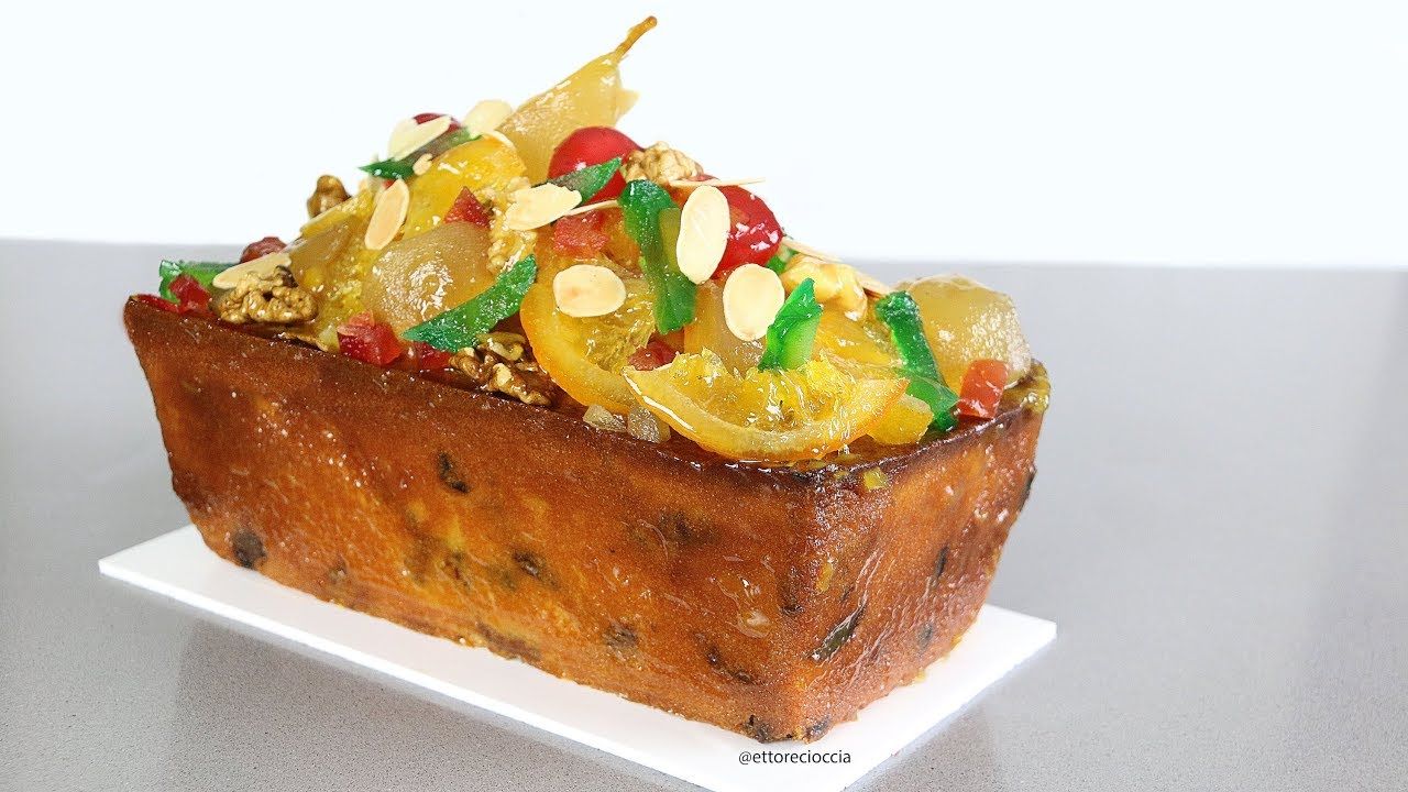 Pastel Inglés de Fruta Confitada - English Cake With Candied Fruit