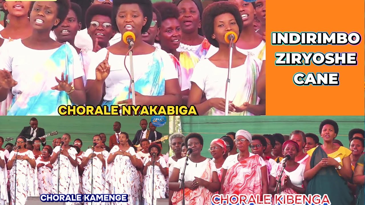 INDIRIMBO ZA DIMANCHE MUGIKORANE//CHORALE KIBENGA-CHORALE KAMENGE NA CHORALE NYAKABIGA//BADUHEZAGIYE