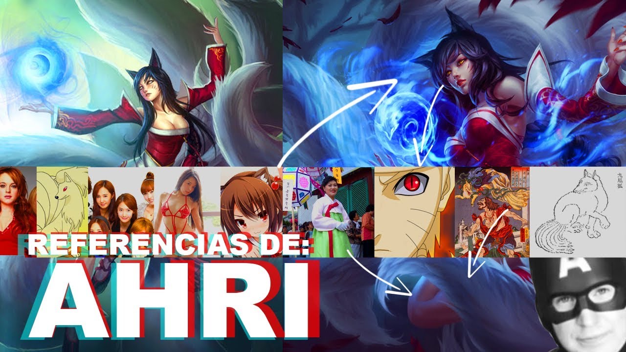 ENTENDÍ LAS REFERENCIAS DE: AHRI | Curiosidades del campeón y sus skins | Halo