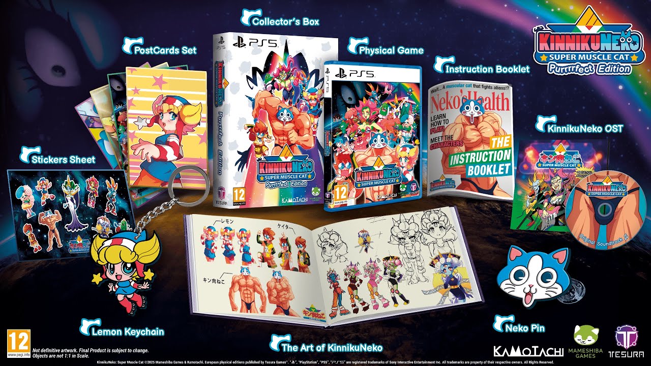 KinnikuNeko: SUPER MUSCLE CAT Physical Edition Trailer (PS5)