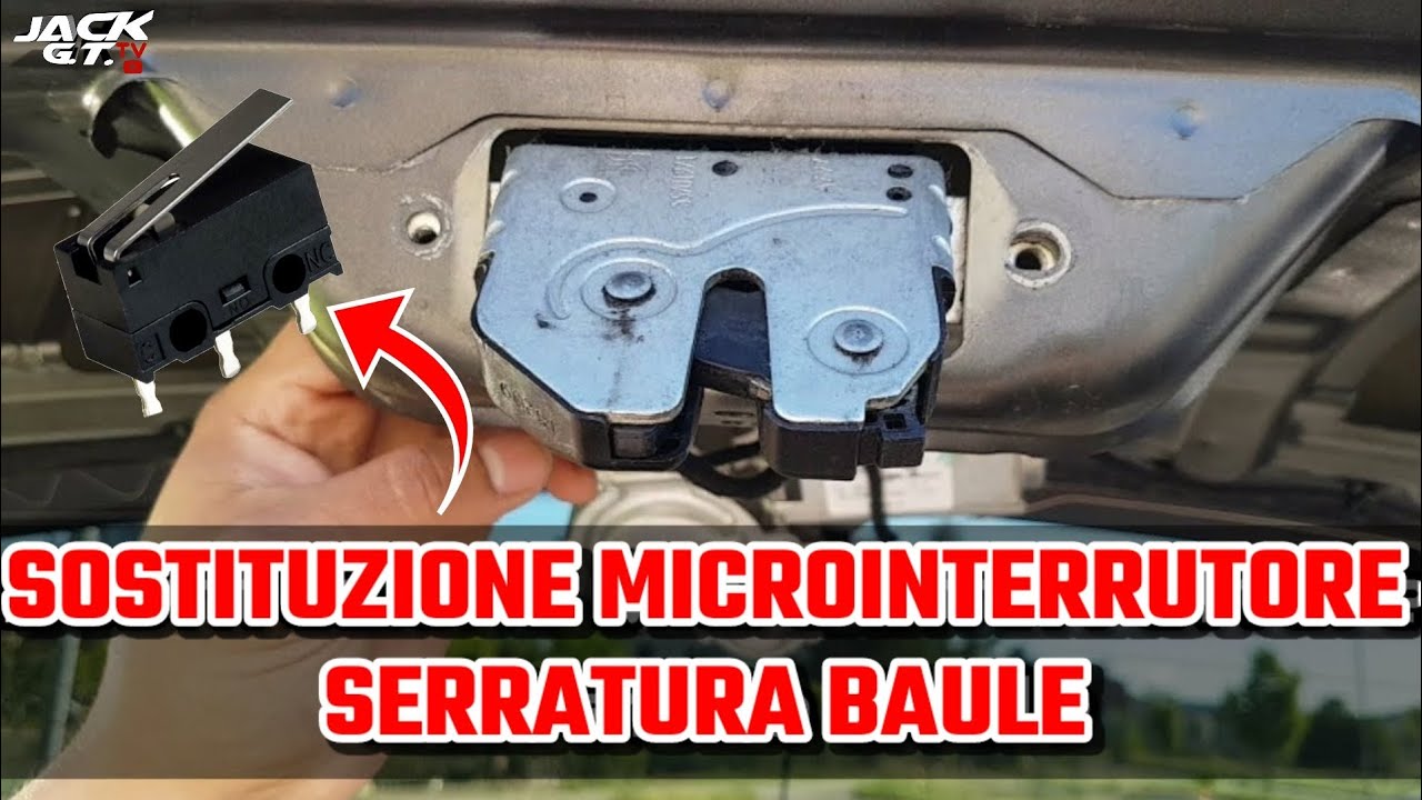 Sostituzione Micro Interruttore Serratura Baule su Fiat Bravo