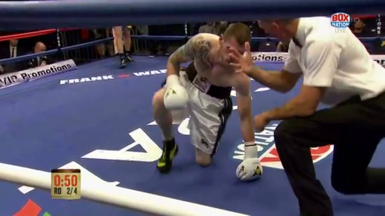 Dale Coyne aka the 'Ancoats Alvarez' moves to 7-0 with this huge shot