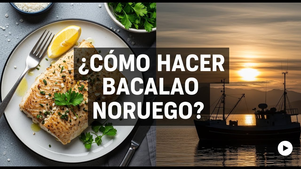 ✅ ¿como hacer bacalao noruego? 🤫👈